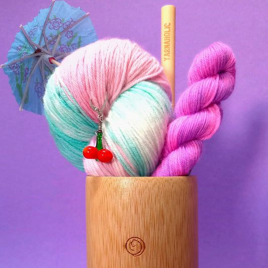 Knitters gift set - "Berry Smoothie"