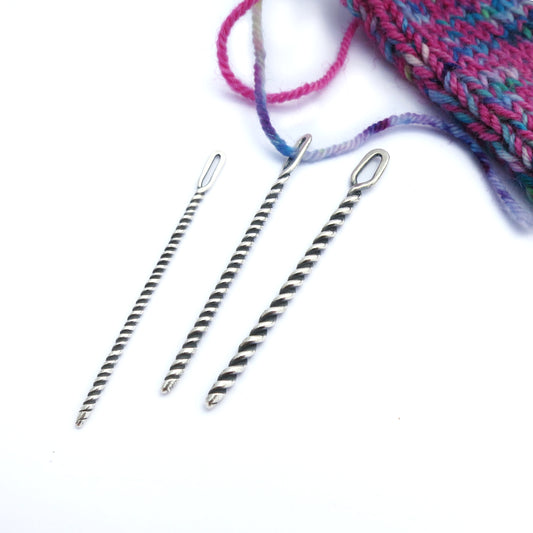 Twisty Yarn Needles, Set of 3