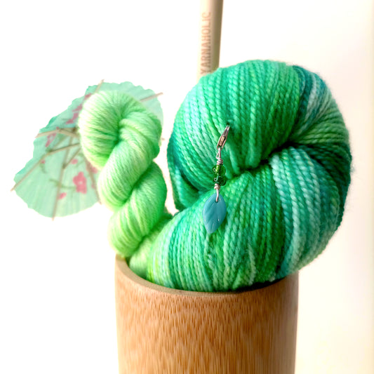 Knitters Gift Set - "Mojito" yarn cocktail