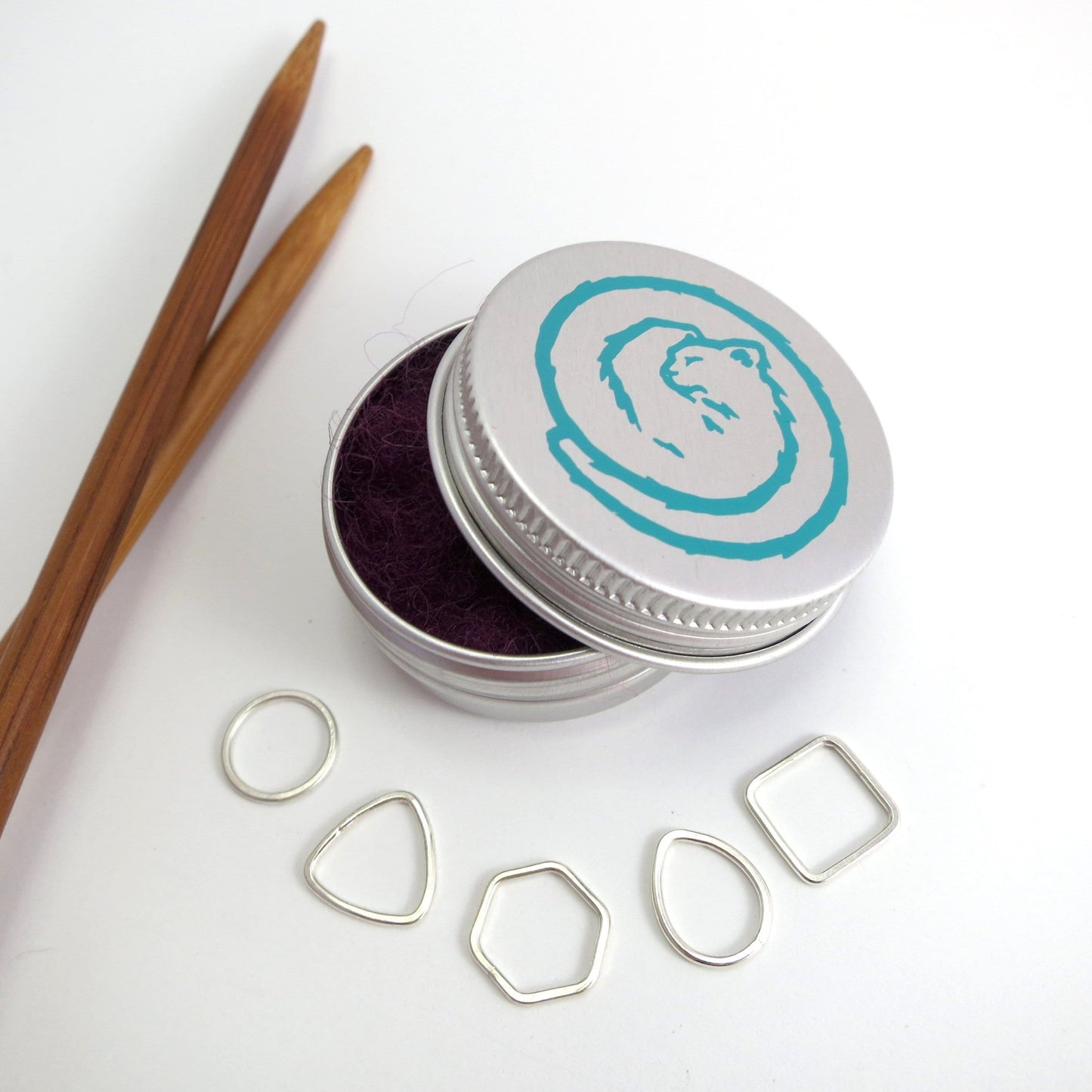 7mm Geometric Stitch Markers