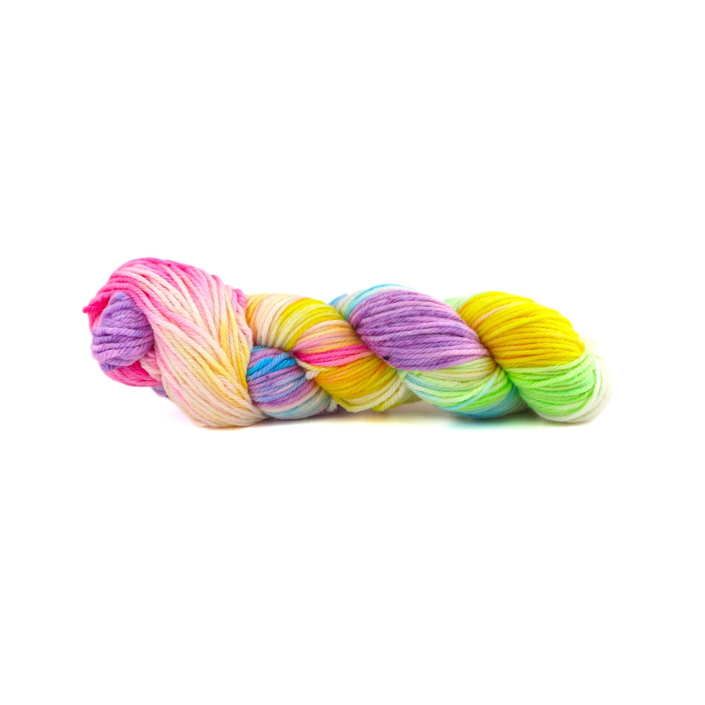Fio DK tingido à mão "Jelly Bean" - Merino Extra Fino