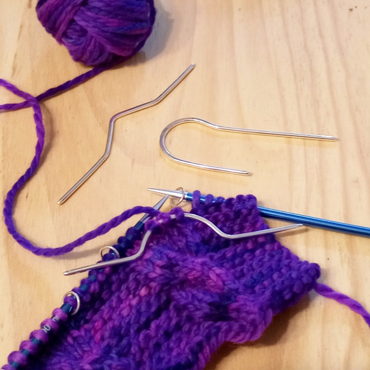 Zopfnadelsatz aus Silber