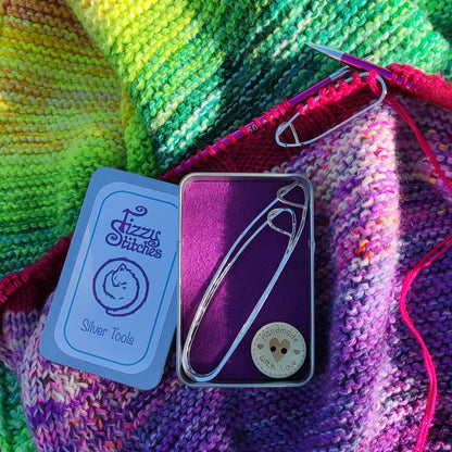 Knitting Stitch Holder / Shawl Pin