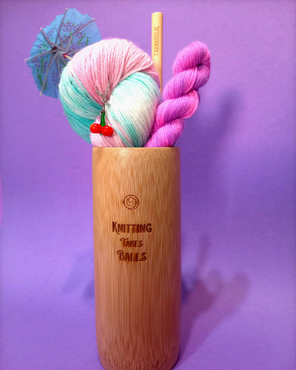 Knitters gift set - "Berry Smoothie"