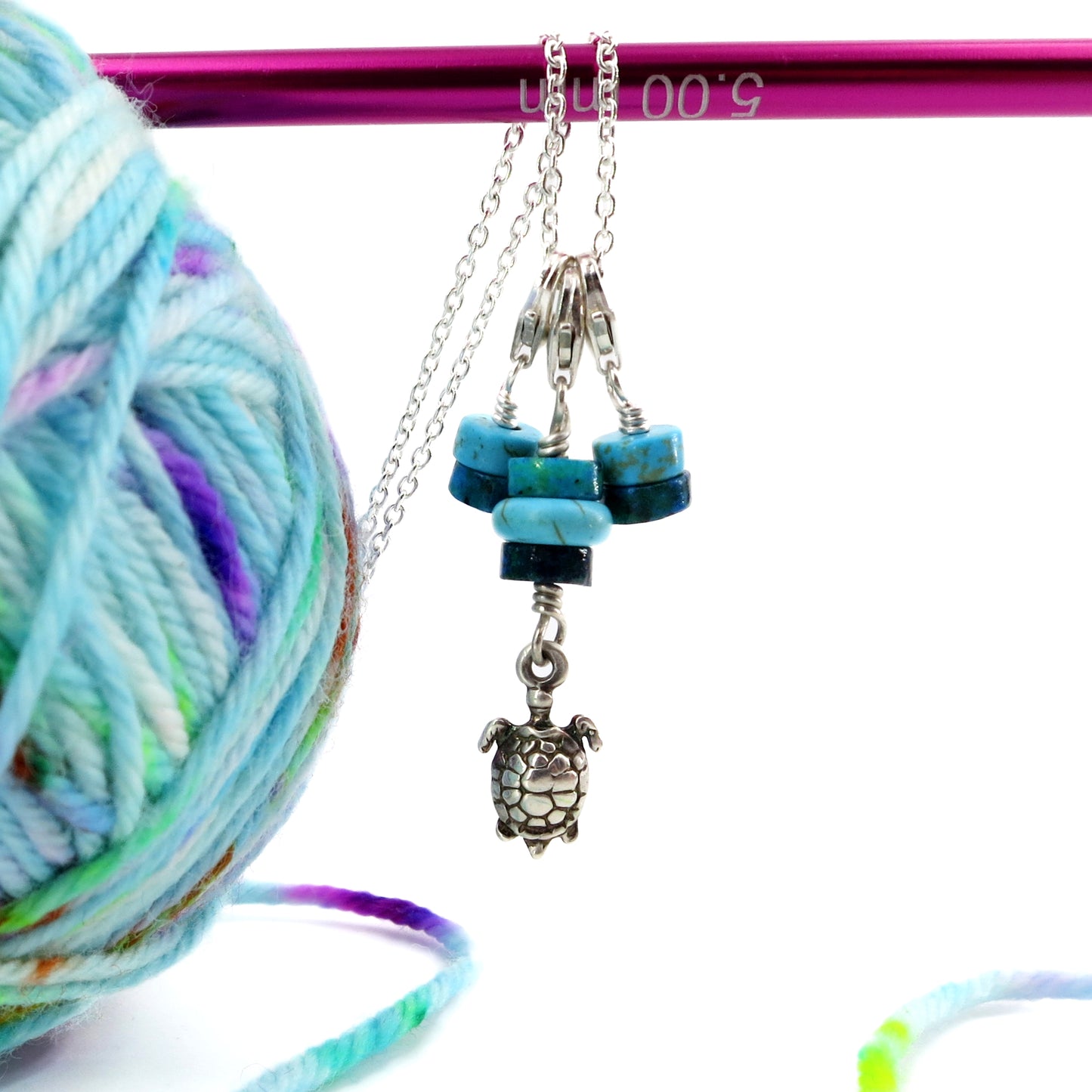 Marqueur de maille pour tricot / crochet - Tortue