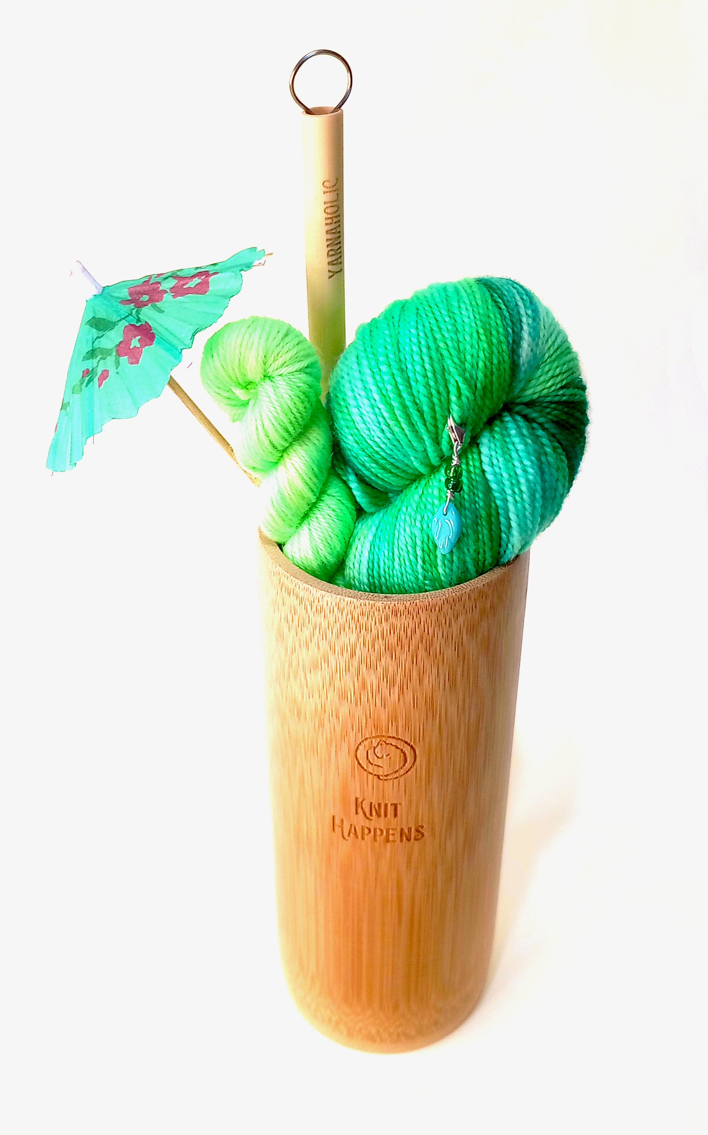 Ensemble cadeau pour tricoteurs - cocktail de fils "Mojito"